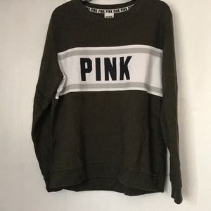PINK Crew Neck Sweatshirt